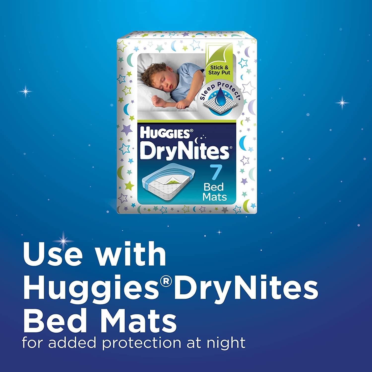 Drynites Night Time Pants for Boys 4-7 Years (17-30Kg) 9 Count
