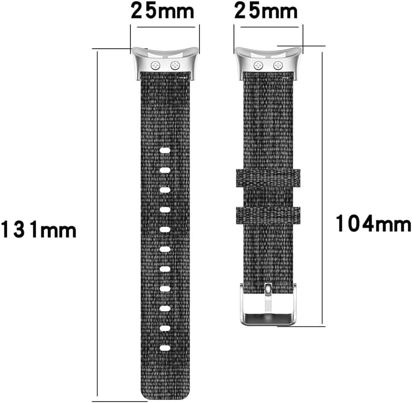 Nylon Smart Watchband for Garmin Forerunner 45 45S Sport Wristband Strap with Tool for Garmin Swim 2 Bracelet Correa Accessories (Color : Blue, Size : for Swim 2)