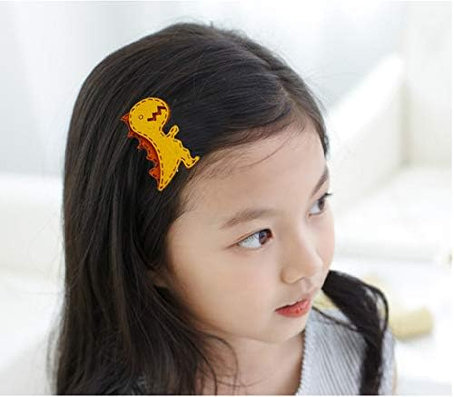 Dinosaur Hair Clips Duck Bill Accessories for Little Girls Toddler Kids Children