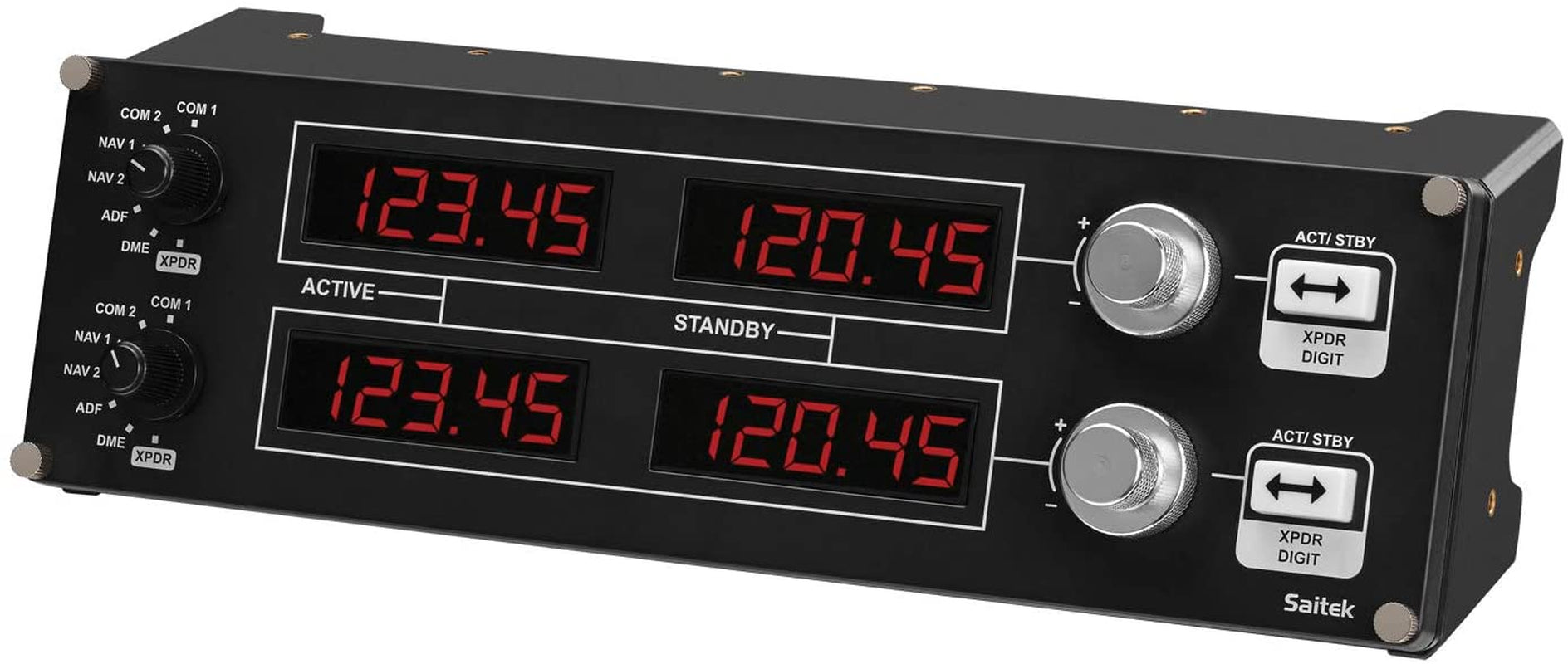 945-000029 G Pro Flight Radio Panel,Black