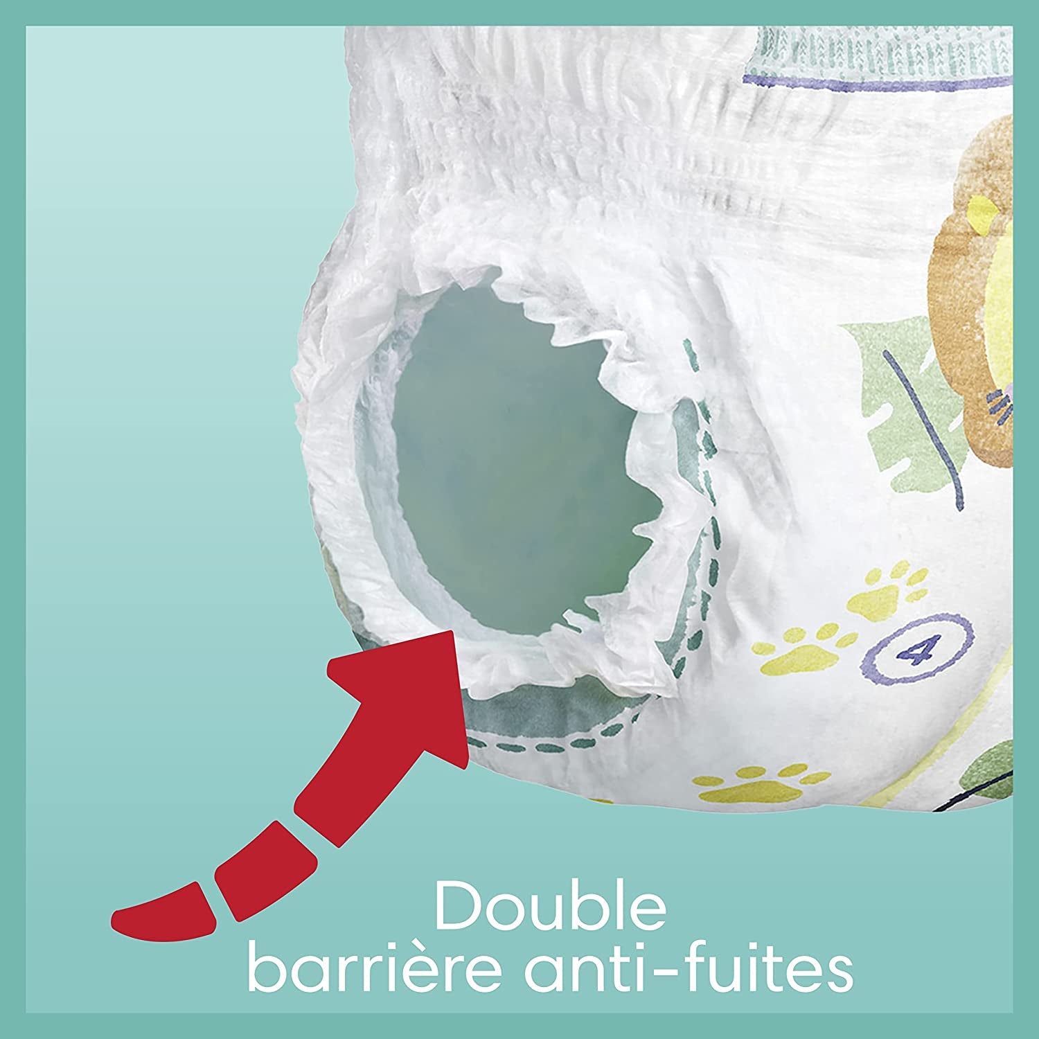 Baby-Dry Nappy Pants Size 6, 116 Count