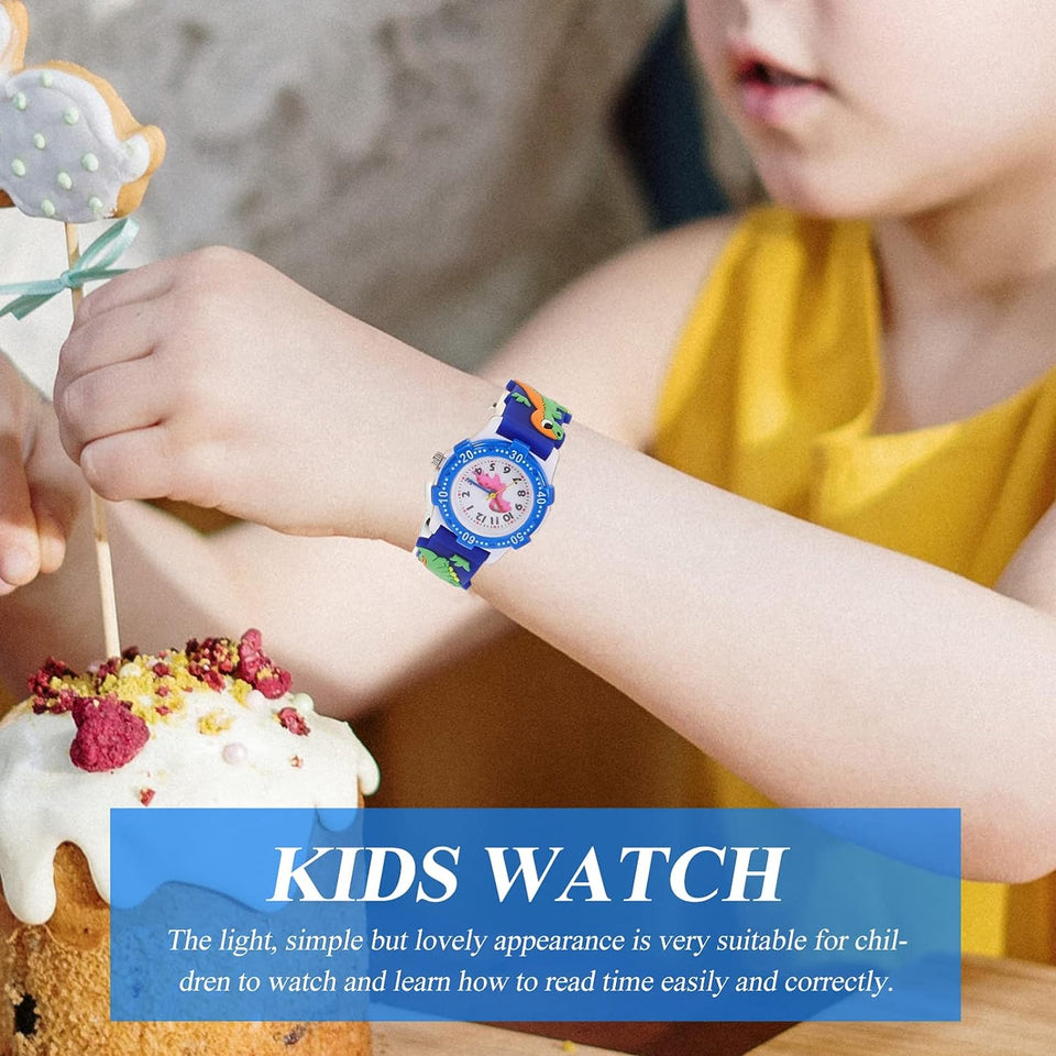 Watch Watches Children Cartoon Wristwatch Children Pretty Lovely Band Toddler Wrist Boys Birthday for Girls Kids Watch Chic Silicone Pattern Adorable Lovely Toddler Watch Kid Toddler