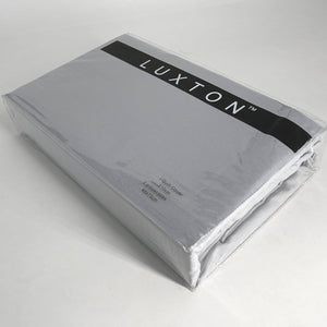 Pewter Grey Quilt Cover Set Solid Plain Doona Cover Set 2Pcs 1000TC Premium Soft Microfibre (Pewter Grey, King Single)