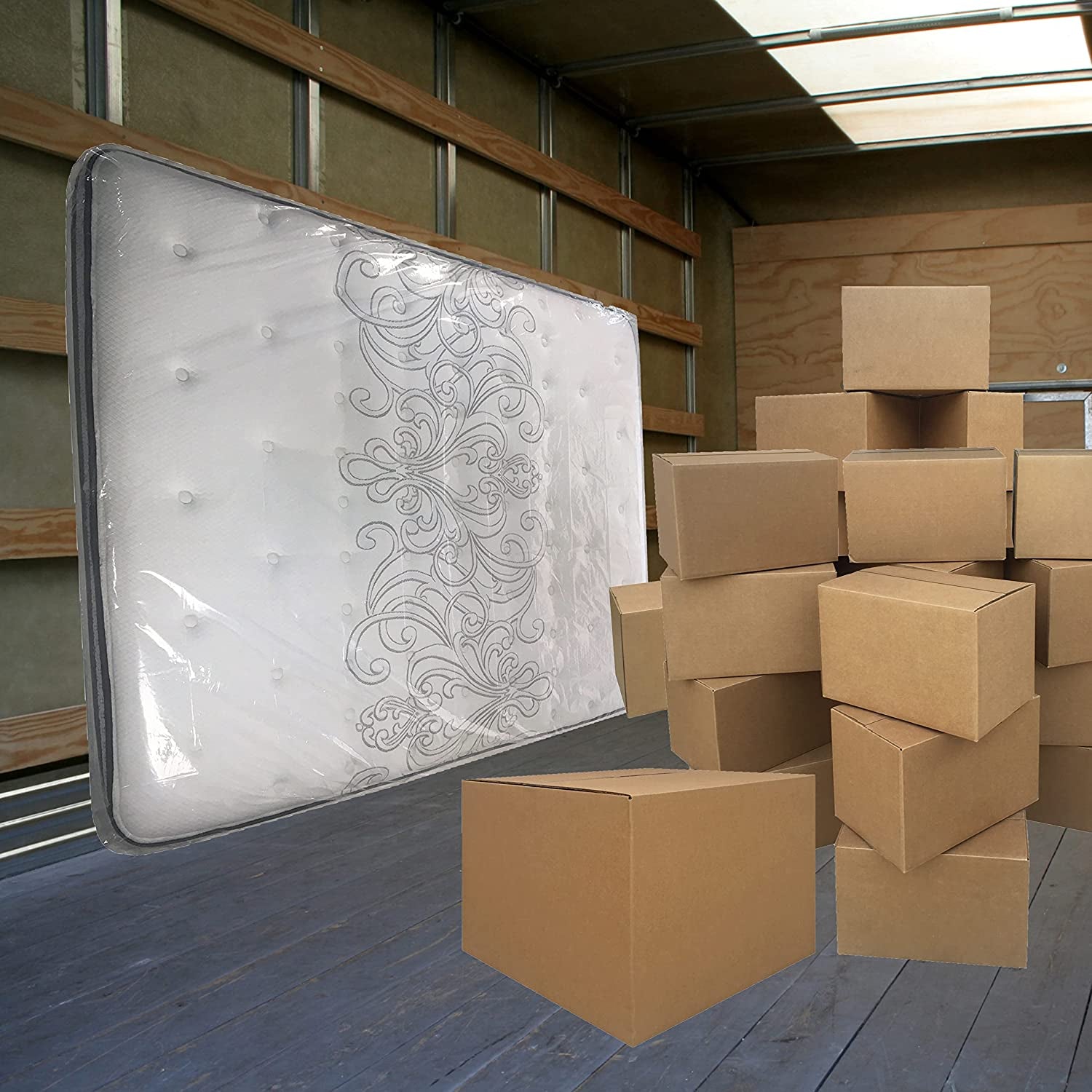 Queen Size Mattress Covers/Bags 61" X 15" X 104" Moving Supplies (QUEENCOVER02)