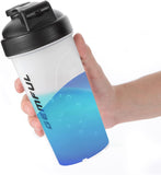 Shaker Bottle for Protein Mixes Bpa-Free Leak Proof Smothies Mixer Water Cups 2 Pack