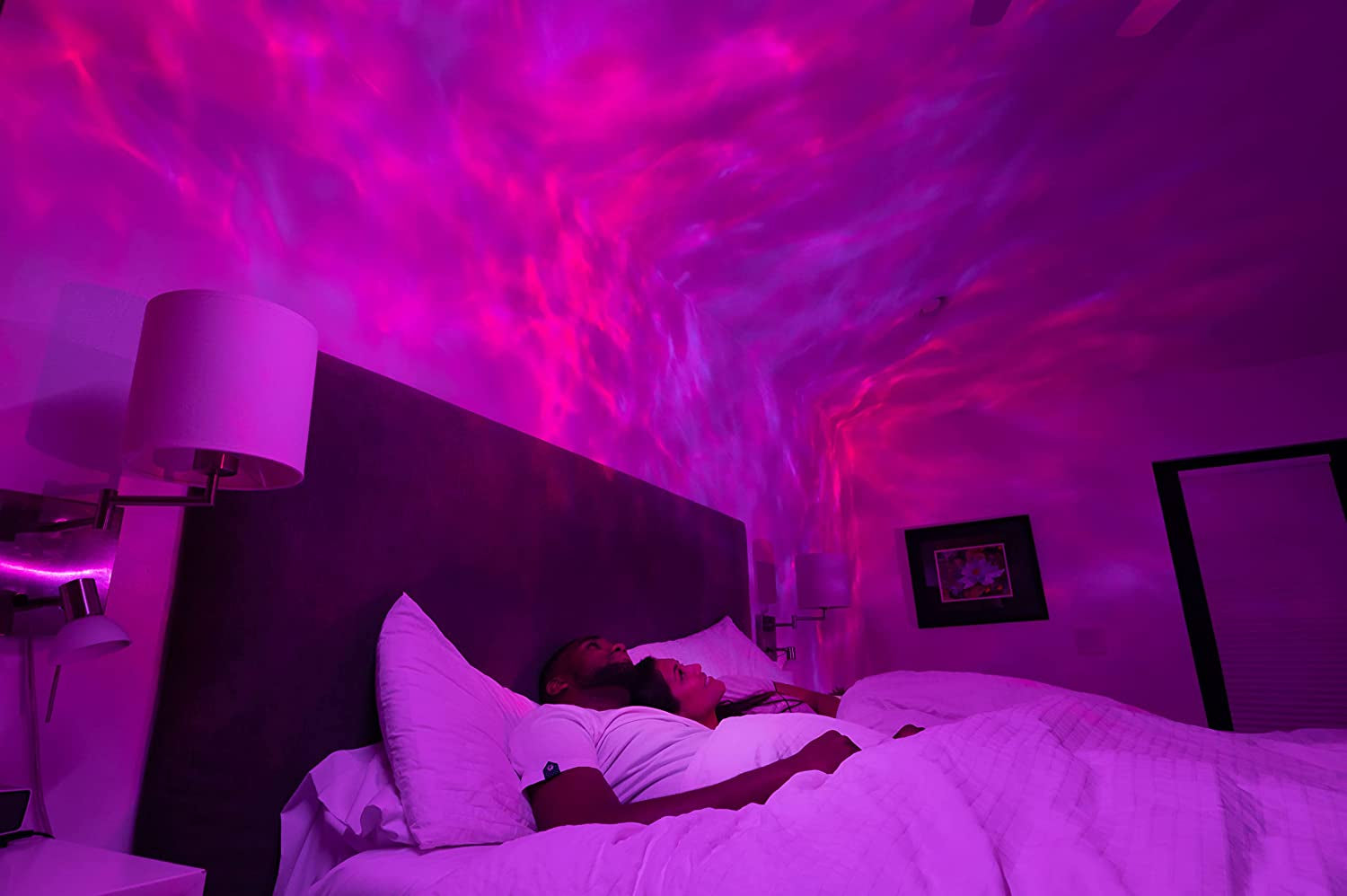 Sky Lite Evolve - Galaxy Projector, LED Nebula Lighting, Wifi App, for Meditation, Relaxation, Gaming Room, Home Theater, and Bedroom Night Light Gift (Nebula Cloud Only)