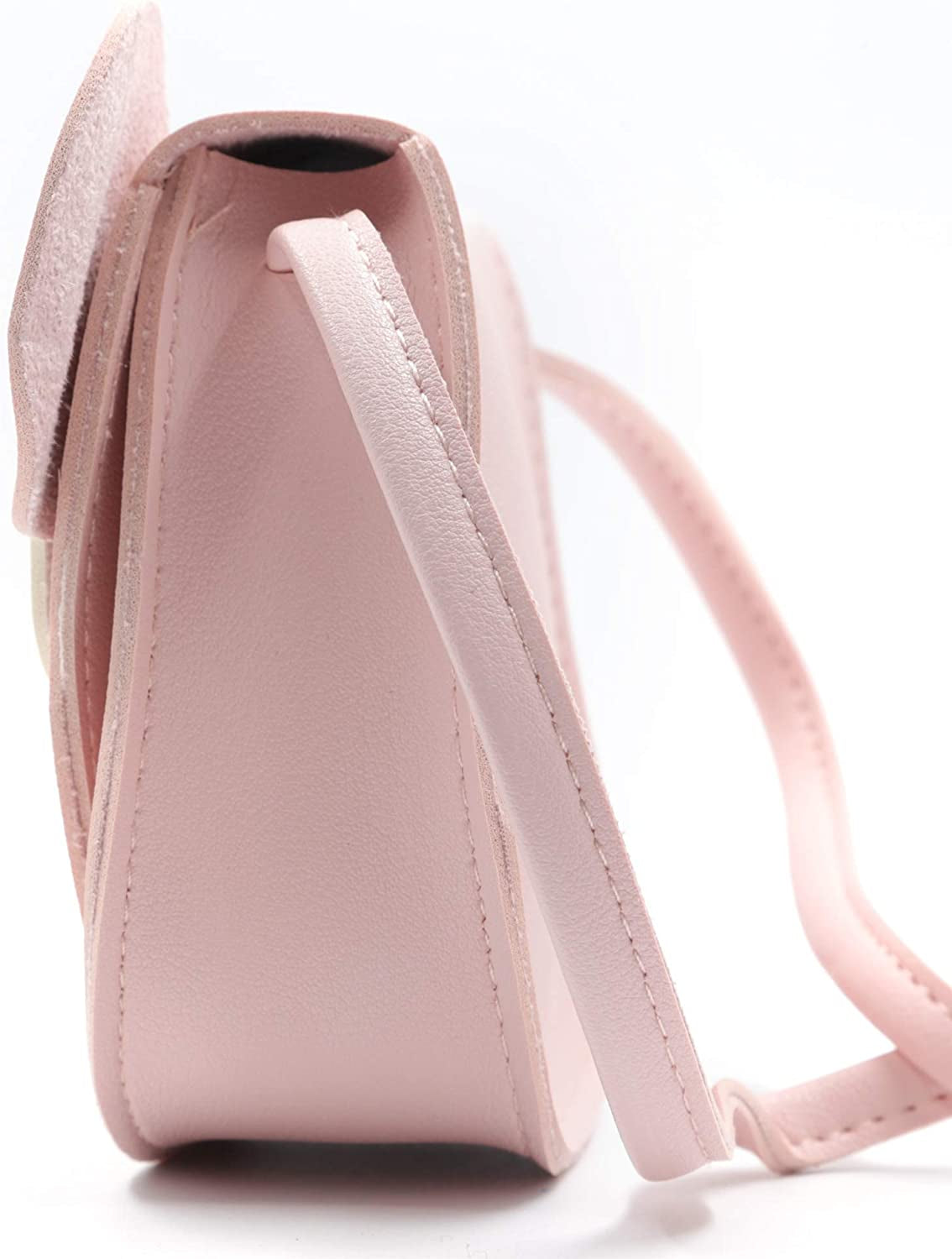 Little Mouse Ear Bow Crossbody Purse,Pu Shoulder Handbag for Kids Girls Toddlers