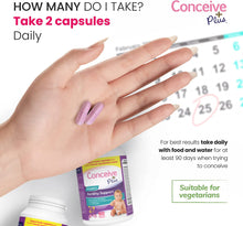 Load image into Gallery viewer, Prenatal Vitamins Women | 30-Day Supply | Folic Acid, D3, Zinc, Inositol | Prepare for Pregnancy Pills | Conception Fertility Support Supplement (60 Capsules)
