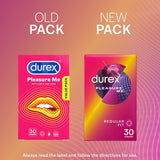 Pleasure Me Latex Condoms Regular Fit, Pack of 30