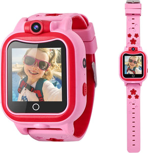 Toys for 3-8 Year Old Girls Kids Watch with Camera Smart Watches for Kids Birthday Gifts for 4 5 6 7 8 9 Girl, Strap