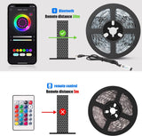 Smart LED Light Strip, [Timer Function]  6M/19.7Ft LED Strip Lights with Bluetooth, 5050 RGB LED Light, 16 Million Colors Changing, App Control, Music Sync, for Home, TV, Christmas, Halloween