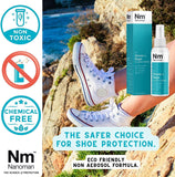 Shoe Protector Spray. Waterproof. Stain and Water Repellent for Shoes, Sneakers,Trainers, Sports Shoes, Bags, Purses Incl Fabric, Suede & Leather. Premium Nanotech Formula