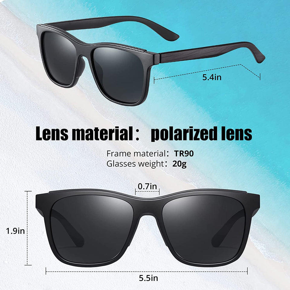 Polarized Sunglasses UV400 Protection Classic Designer Fashion Sun Glasses for Men Women