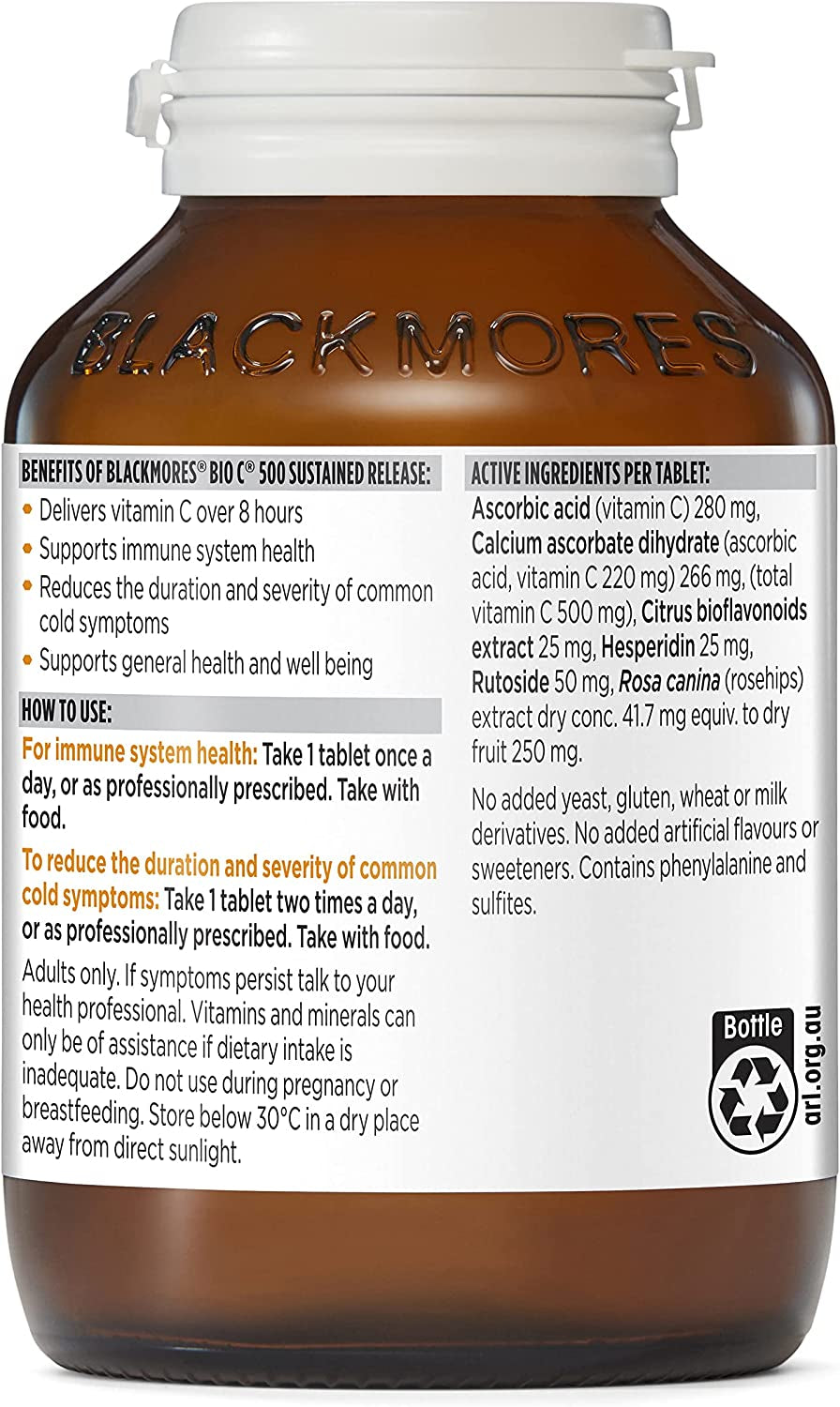 Bio C 500 Sustained Release 200 Tablets