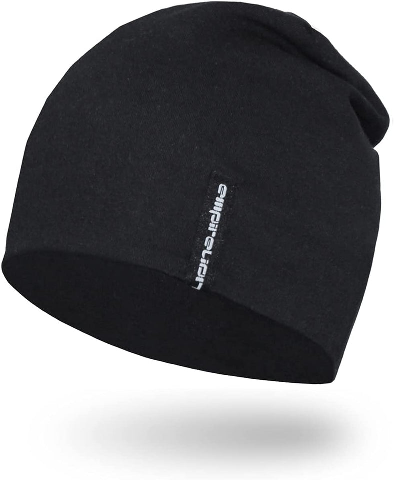 9" Multifunctional Lightweight Beanies Hats for Men Women Running Skull Cap Helmet Liner Sleep Caps