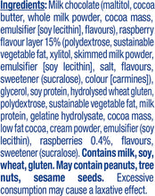 Load image into Gallery viewer, Chocolate Raspberry Bars | Keto Friendly Bars | 5 X 30G Low Carb Chocolate Bars | Low Carb, Low Sugar, High Protein, High Fibre | 5 Bar Pack
