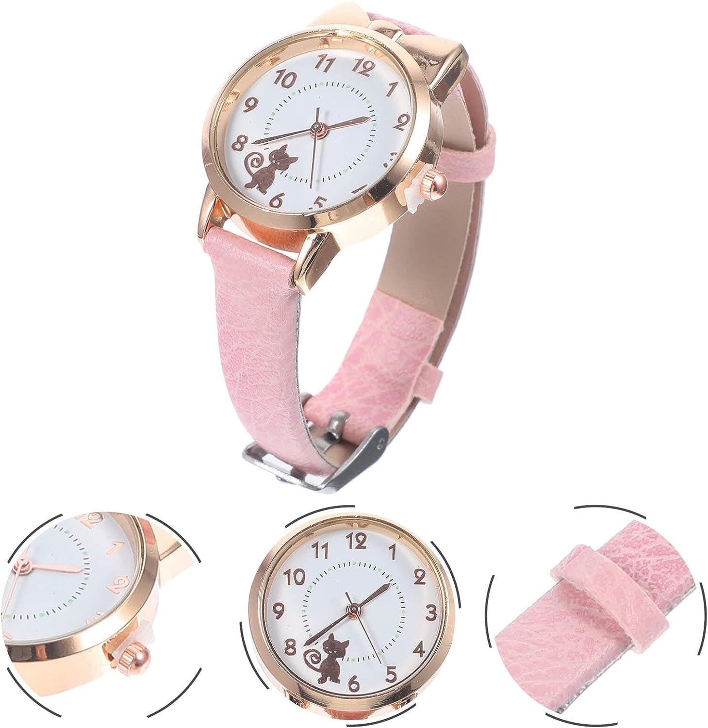 Analog Watch for Kids Cat Watch, Cat Ears Watch Watch Cat Wrist Watch Kids Analog Watch Kids Watch