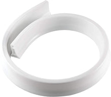 Load image into Gallery viewer, Collapsible Shower Water Dam Threshold Bathroom Water Stopper Flood Barrier Silicone Water Dam inside Dry and Wet Separation for Sink or Shower with Magnetic Strip,160Cm
