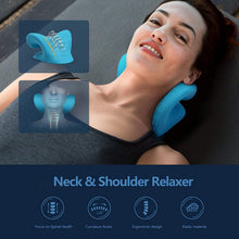 Load image into Gallery viewer, Neck and Shoulder Relaxer for Release Neck Pressure and Muscle Tensions, Neck Stretcher and Shoulder Massager for Relax 10 Minutes a Day
