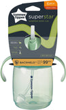 Superstar Weighted Straw Cup for Toddlers with INTELLIVALVE Leak and Shake-Proof Technology and BACSHIELD Antibacterial Technology, 300Ml, Pack of 1, Colours Vary