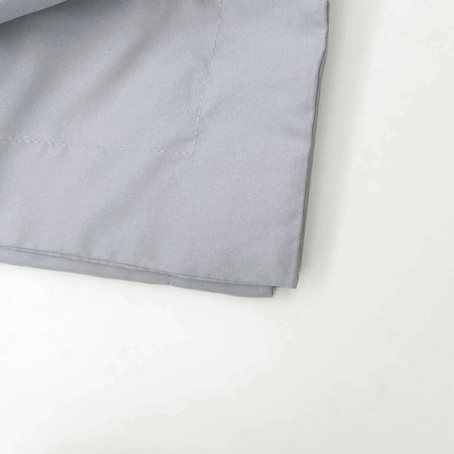 Pewter Grey Quilt Cover Set Solid Plain Doona Cover Set 2Pcs 1000TC Premium Soft Microfibre (Pewter Grey, King Single)