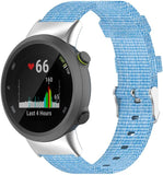 Nylon Smart Watchband for Garmin Forerunner 45 45S Sport Wristband Strap with Tool for Garmin Swim 2 Bracelet Correa Accessories (Color : Blue, Size : for Swim 2)