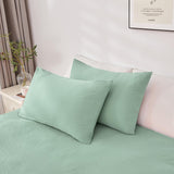 Quilt Cover Set Super King Size - Premium 1800TC Ultra-Soft Microfiber Cotton-Like Texture Super King Duvet Cover Set, Breathable and Cozy, 1 Duvet Cover with Buttons Closure and 2 Pillowcase (Super King,Sage Green)
