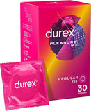 Pleasure Me Latex Condoms Regular Fit, Pack of 30