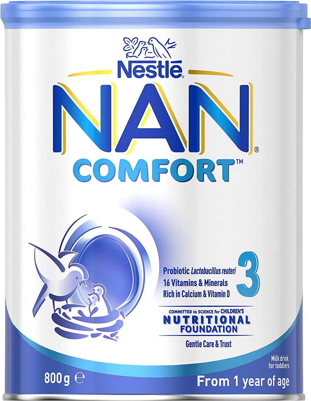 Nestlé  COMFORT 3, Toddler 1+ Years Milk Drink Powder – 800G