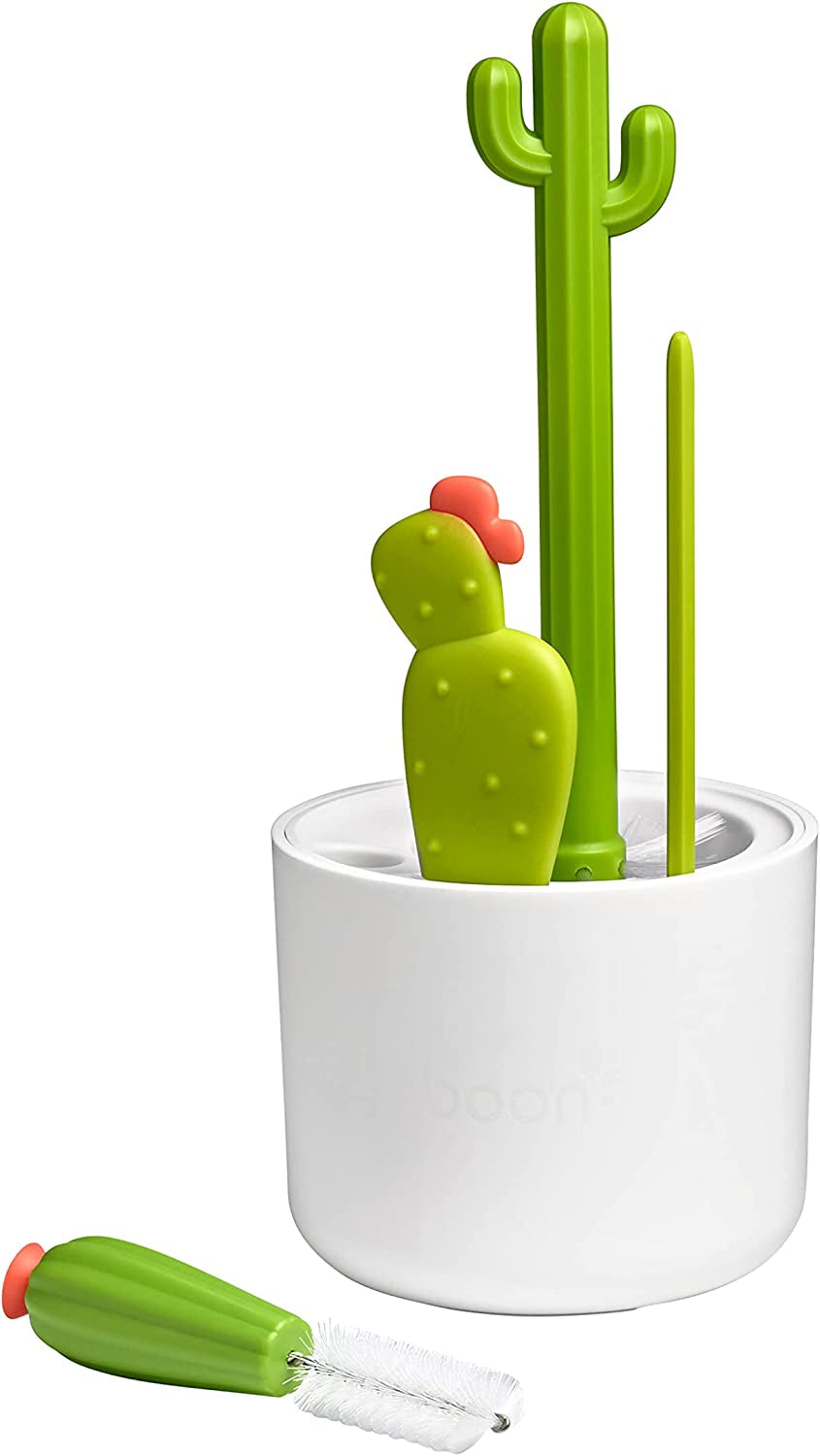 Cacti Bottle Cleaning Brush Set, Green (B11326)