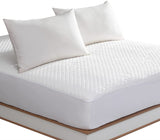 King Size Waterproof Mattress Protector Bamboo Cooling Fitted Mattress Pad Cover with Deep Pocket up to 18''