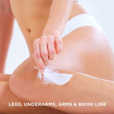 Easy Gelwax Wax Strips Hair Removal for Normal Skin, 40 Pack