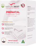 Prenatal Trimester One with Ginger Capsules 120 Capsules