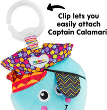 Load image into Gallery viewer, Captain Calamari Plush Stroller Toy
