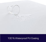 Cotton Terry Fully Fitted Waterproof Mattress Protector - 7 (Single.)