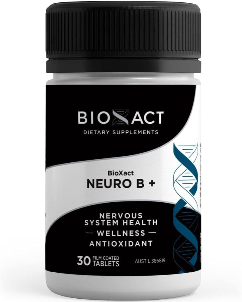 Neuro B+ Supplements - Vitamins - 30 Tablets Unique Blend – Wellness – Antioxidant – Australian Made