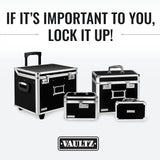 Locking Medicine Storage Box, 3.75 X 11.88 X 5.25 Inches, Black (VZ03480)