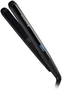 Super Glide Ceramic Hair Straightener (AU Plug), Digital Heat Settings up to 230°C + LCD, 15 Second Fast Heat Up, 110Mm Tourmaline Ceramic Plates Prevent Frizz - Black