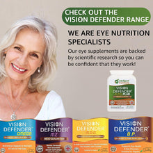 Load image into Gallery viewer, plus Eye Supplement: AREDS2 Formula Vitamins, Minerals (Lutein, Zinc) Enhanced with Meso-Zeaxanthin for Complete Eyes/Eyesight Health Care &amp; Support. 60 Easy-To-Swallow Vegan Capsules
