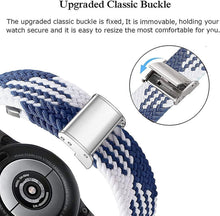 Load image into Gallery viewer, Stretchy Solo Loop Strap for Garmin Tactix Delta Strap 26Mm Elastic Nylon Braided Watchbands (Color : B, Size : 26MM)
