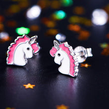 Load image into Gallery viewer, Hypoallergenic Kids Stud Earrings 925 Sterling Silver Gifts for Little Girls (Nickel Free)
