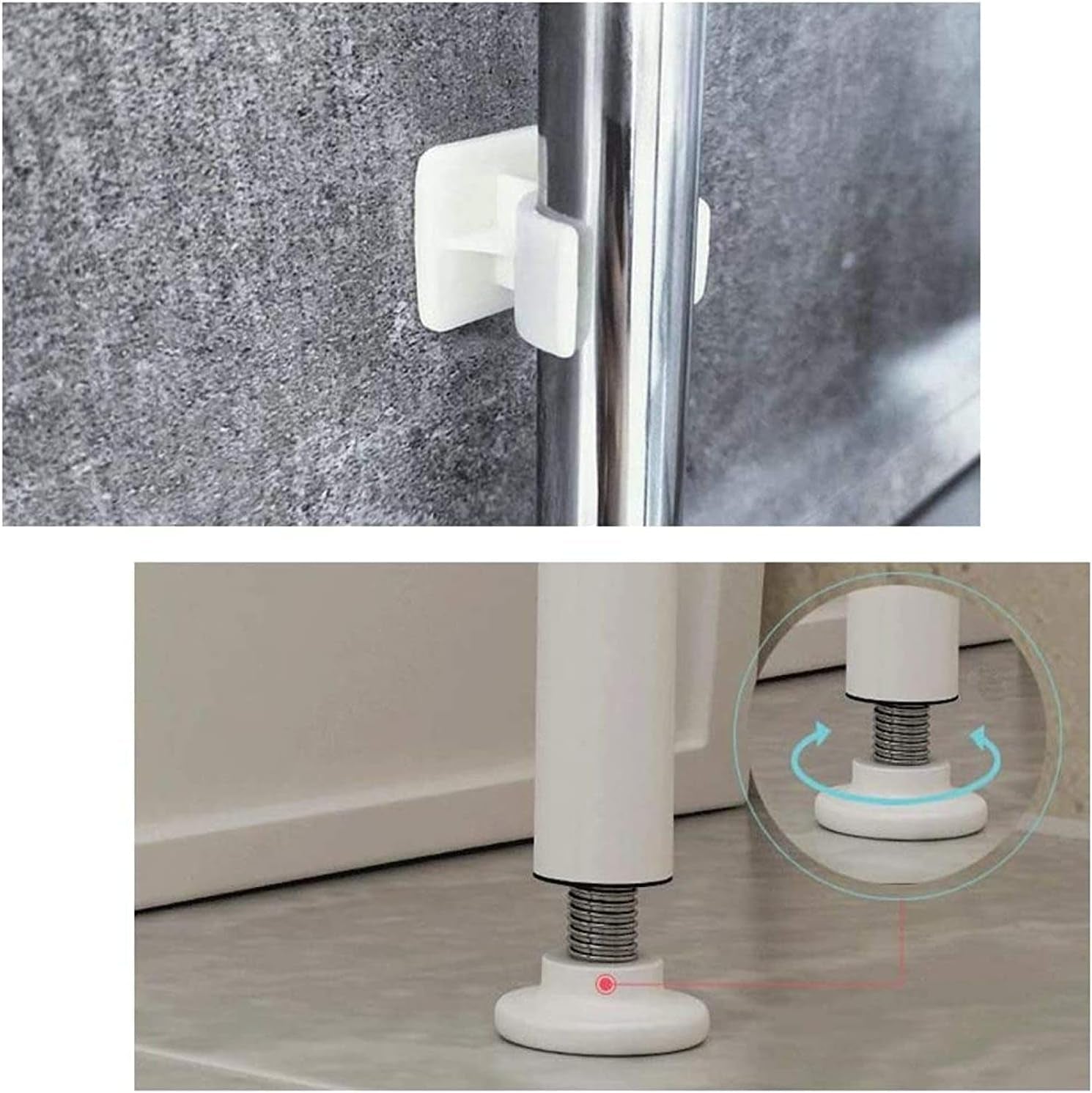 Bathroom Shelf,Unit Organizer over the Toilet Storage Shelves Organizer,3-Tier Space Saver over Toilet Rack,48 X 25 X 166Cm