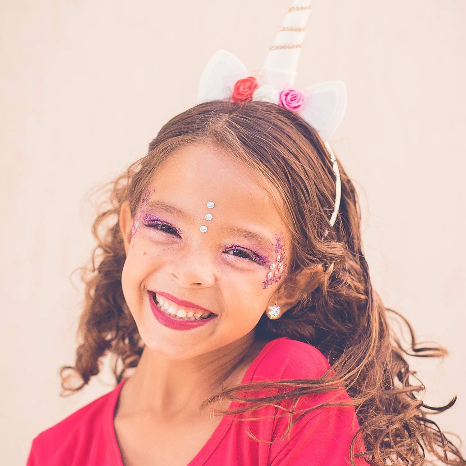 24 Pairs Hypoallergenic Earrings Set for Girls Teens Kids Stainless Steel Stud Earrings Set Animal Butterfly Rainbow Star Unicorn Cute Earring Jewelry Gifts for Girls Kids Women