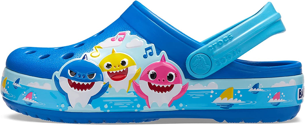 Unisex-Child Kids' Baby Shark Band Clog