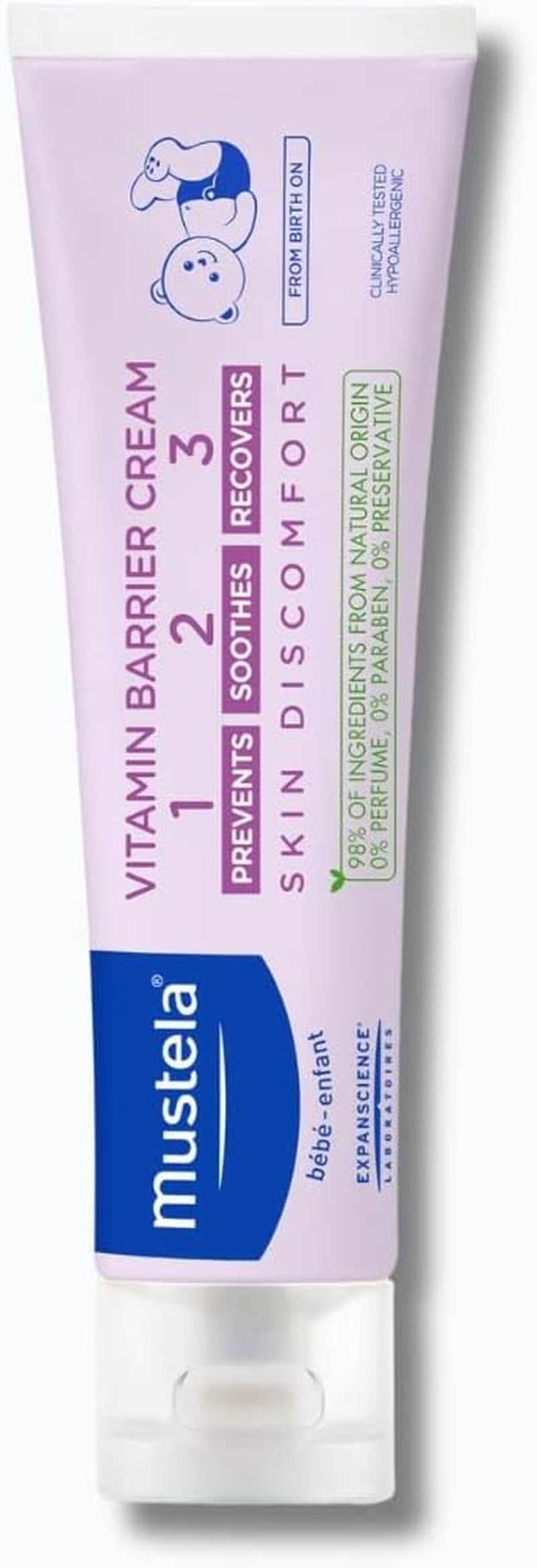 Vitamin Barrier Cream 123 - for Nappy Change - 110G