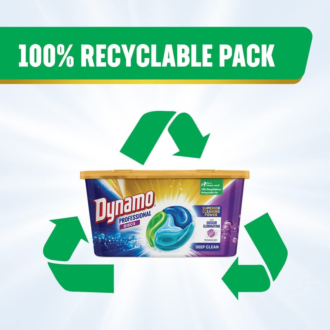 Professional with Odour Eliminating Technology, Disc Laundry Detergent, 28 Capsules, 700 Grams