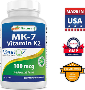 MK-7 100 Mcg 60 Vcaps