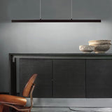 Greenlux GLS25 Series Slimline 1800Mm(L) 4000K Black Dimmable Linear LED Pendant Light for Kitchen Island/Office/Meeting Room/Resturant (Black 4000K 36W, L1800Mm)