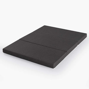 Trifold Folding Mattress Camping Foldable Bed | Portable Travel Trailer Floor Bedding, Memory Foam - Double