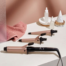 Load image into Gallery viewer, 3 in 1 Multistyler Curl and Wave, CI97MS3AU, Curling Iron with 3 Interchangeable Ceramic Barrels, Variable Heat up to 220°C, Ionic Technology for Smooth and Shiny Hair - Rose Gold
